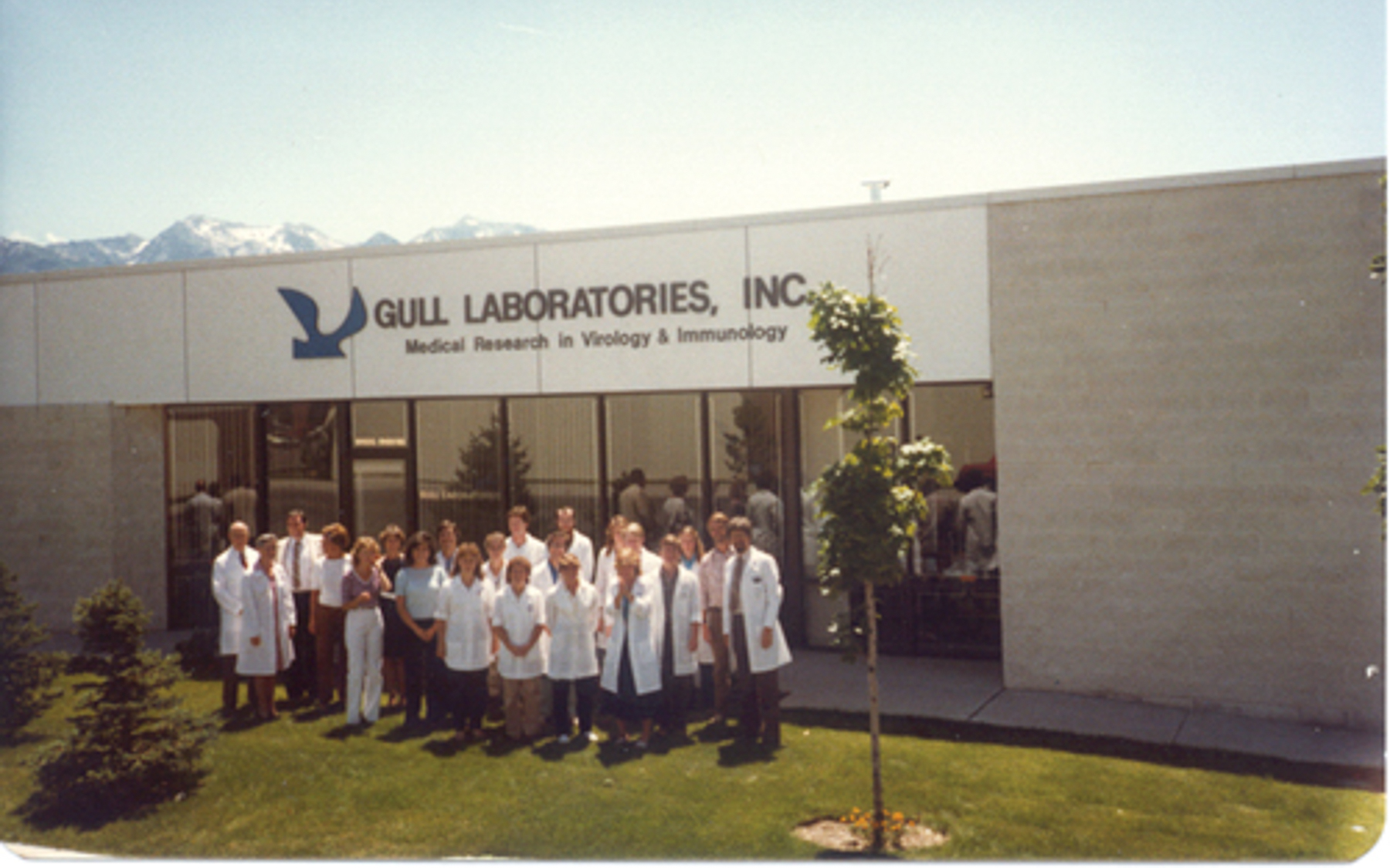 The staff of Gull Laboratories