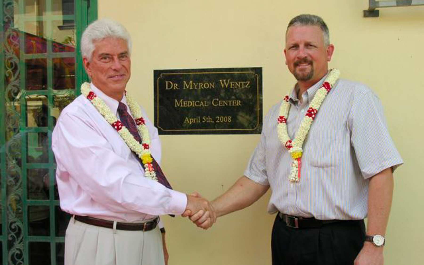 Opening of the Wentz Medical Center in Cambodia